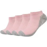 Camano Sneakersocken (4 Paar) mit Rippenbündchen