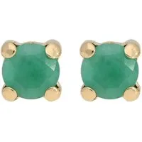Firetti Paar Ohrstecker Schmuck Geschenk Gold 375 Ohrschmuck Ohrringe Solitär, mit Saphir, Smaragd oder Rubin