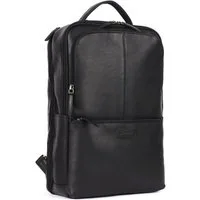 Benthill Rucksack Rucksack Echt Leder Damen Herren Lederrucksack Daypack Backpack, Reißverschlussfach