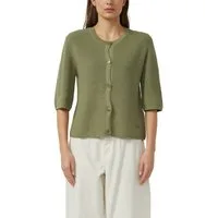 s.Oliver Strickjacke halbarm, mit Knopfleiste