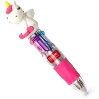 Legami Kugelschreiber LEGAMI Mini Kugelschreiber mit 4 Farben Mini Magic Rainbow UNICORN