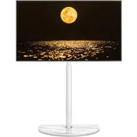 Rfiver TV-Ständer TV-Bodenständer für 32-65 Zoll Fernseher mit ± 25 Grad schwenkbar, (bis 65 Zoll, 1-tlg., höhenverstellbarer Eck-TV-Ständer bis zu 40 kg)