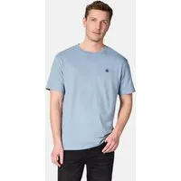 Ragwear T-Shirt Samms H Gots YOUMODO Kurzärmliges Shirt mit Kapitän-Stickerei