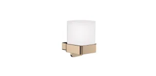emco loft Einhand-Seifenspender Glasteil satiniert, bronze, 052101703 052101703
