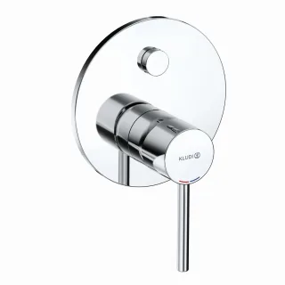 Kludi BOZZ Unterputz-Wannenarmatur Push Set m. Funktionseinh.,für 88022 chrom, 387590576 387590576