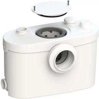 SFA SaniPro XR WC-Hebeanlage 0015UP weiß, zum Anschluss an WC, Waschtisch, Dusche, Bidet
