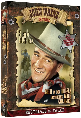 John Wayne in Farbe - Digital remasterte Holzbox Edition 2 (3 Filme)