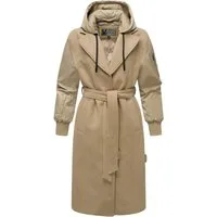 Marikoo Winterjacke Tjadee Langer Wickelmantel