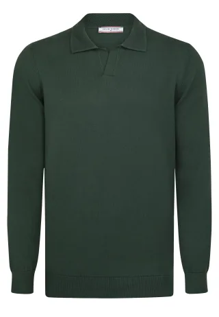 Pullover Pullover Mit Polokragen - Knopflos