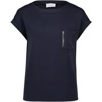 Betty Barclay Kurzarmshirt Damen mit Seitenschlitzen (1-tlg)