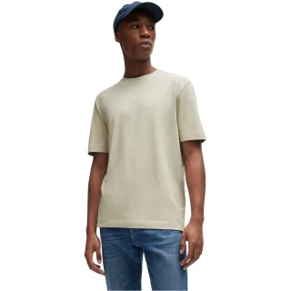 Boss - "Tchup" T-Shirt für Herren, Übergroß (Hellbeige)