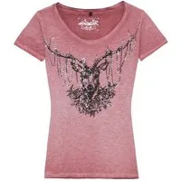 Hangowear Trachtenshirt Trachtenshirt Damen - YADIRA - rosa