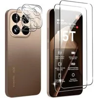 MSM Displayschutzglas 2X Schutzglas (Display + Kamera) für Xiaomi 15T / 15T Pro Panzerfolie