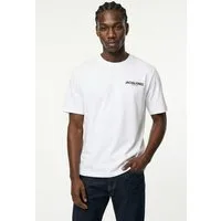 Jack & Jones T-Shirt JPRBLAOSCAR SS TEE FST mit Logo Schriftzug