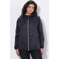Ulla Popken Outdoorjacke HYPRAR Wendejacke wasserabweisend Kapuze