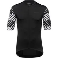 GORE® Wear Radtrikot Gore Wear Swiftride Optical Jersey Herren Black White