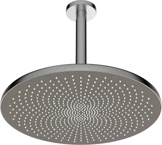 Hansa Kopfbrause HANSAAURELIA 4727, 1-strahlig d 300 mm Stahl gebürstet, 4727030080 4727030080