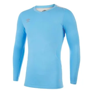 Umbro - "Elite" Base Layer Oberteil V-Ausschnitt für Herren (Himmelblau)
