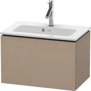 Duravit L-Cube Waschtischunterbau wandhängend Leinen Matt 620x391x400 mm - LC615607575 LC615607575