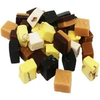Fruchtgummi Bären & Co. Süßigkeit, Fudge Mix Vanille Cappuccino Limoncello Schokolade Nougat 300g