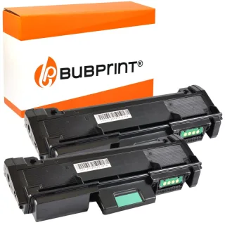 Bubprint 2x Toner black kompatibel für Samsung MLT-D116 /ELS MLT-D 116 SL-M 2625