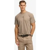 Superdry Rundhalsshirt MICRO LOGO TSHIRT mit Micro-Marken-Logo