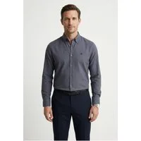 BOSS Businesshemd ROAN Langarm, Button-Down-Kragen, slim fit