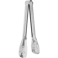 Almina Servierzange 24 cm aus Edelstahl für Salat, Buffet & Küche - Silber