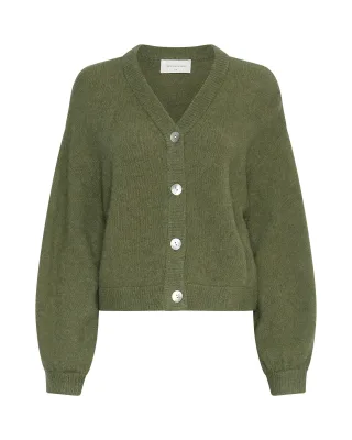 msch copenhagen - MSCHPetrinelle Hope Cardigan Olivine - Gr. - M