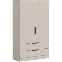 Home affaire Wäscheschrank SKARDE, Kleiderschrank, Schlafzimmerschrank, Schrank (1-St., Höhe: 140 cm, 2 Türen, 2 Schubladen, 1 Kleiderstange) OTTO BESTSELLER, Garderobe, Universalschrank, Flurschrank, Schrank