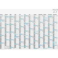 BRUNNEN Wandkalender 2027 BRUNNEN Plakatkalender 98x68cm 1S