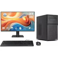 ANKERMANN-PC Office komplett PC Büro PC-Set (Intel Core i5 10400, Core Onboard Graphics, 16 GB RAM, 480 GB SSD, Luftkühlung)
