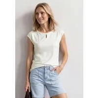 STREET ONE T-Shirt mit Cut-Out Detail