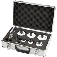 EZYCHANGE-BIM-Lochsägen-Set Universal E-12295, Ø 25 - 76mm 9-teilig, Schnitttiefe 44mm, Koffer
