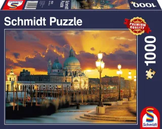 Schmidt Puzzle 58322 - Basilica Santa Maria della Salute Venedig [1.000 Teile]