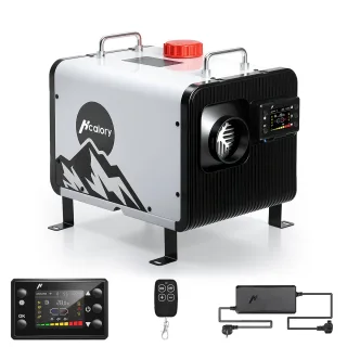 HCALORY HBH2 5L 8KW Diesel Parking Heater All-in-One with Automatic Start and Stop 2500/5000M Plateau Mode Bluetooth/Rem