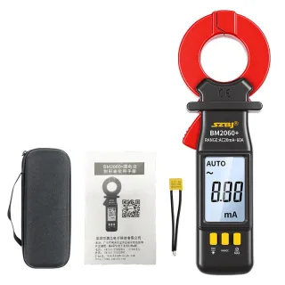 BM2060+ Micro Current Clamp Meter 1999 Counts 24mm Clamp Opening LCD Backlight Auto Manual Ranging