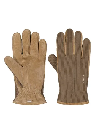 Barts - Herrenhandschuhe aus Wildleder Beige - Gr. - L