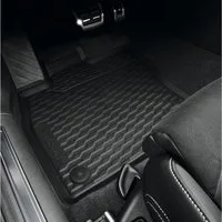 Volkswagen Passform-Fußmatten Passat VIII (B8) (4 St), für VW Passat VIII B8 Alltrack, Limousine, Variant, Zubehör Gummifußmatten vorne & hinten, rutschfest, 3G1061500A 82V