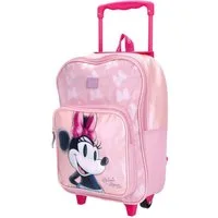 Antonio Koffer Antonio Kinder Rucksacktrolley Minnie Mouse Disney Rosa, 2 Rollen Rollen