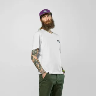 SALEWA - Eagle Anniversary T-Shirt Herren - Weiss (Gr.54)