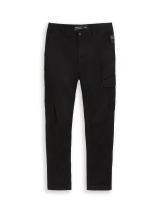 Denim Tom Tailor - Regular Tapered Cargo Hose Black - Gr. - M