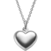 Amoonic Herzkette Halskette Damen Silber 925 Frauen Kette mit Herzanhänger Echt Silber (inkl. Schmucketui), Echte Herz Silberkette Gold Rosegold vergoldet Geschenk Freundin