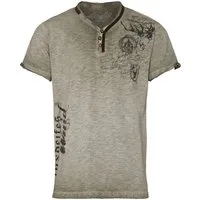 Hangowear Trachtenshirt Trachtenshirt Herren - YOSSI - oliv light