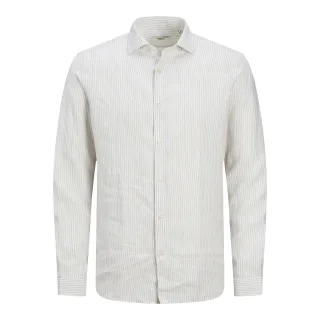 Herrenhemd der Marke Jack & Jones. Das Hemd ist aus hochwertigem Leinen gefertigt. Das luftige Material sorgt für einen herrlich leichten Tragekomfort. Marke: Jack & JonesModellname: Parker Linen StripeKategorie: HerrenhemdenMaterialien: Baumwolle, P