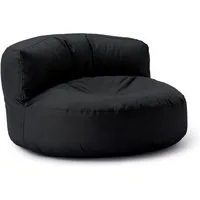 Lumaland Sitzsack Round Sofa Sitzkissen Bean Bag Couch Lounge, inkl. Rückenlehne In-& Outdoor 90x90x50cm