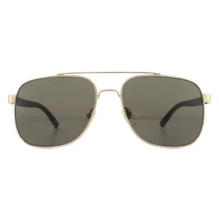 Lunettes De Soleil Gucci GG0422S 003 Or Brun