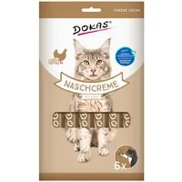 Dokas Snack Nasch-Creme mit Käse 90 g, für: Katze