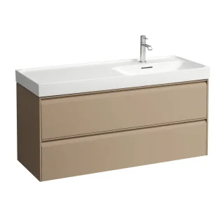 LAUFEN Waschtischunterschrank MEDA 448x1182x515 2 Schubl integ. Griffl. f.WT H817119 cappuccino, H42 H4217620114651