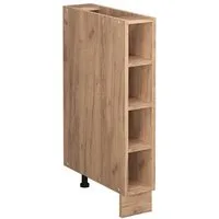 Vicco Unterschrank Fame-Line, Goldkraft Eiche/Goldkraft Eiche, 15 cm ohne Arbeitsplatte (1-St)